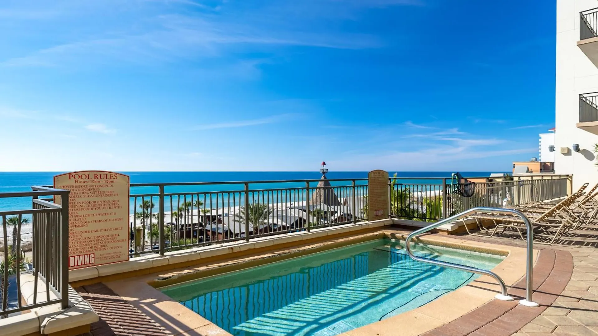 Origin 0425 - Studio King - On The Pool Deck With Quiet Nature View By Beach Haven Vacation Rentals Panama City Beach USA